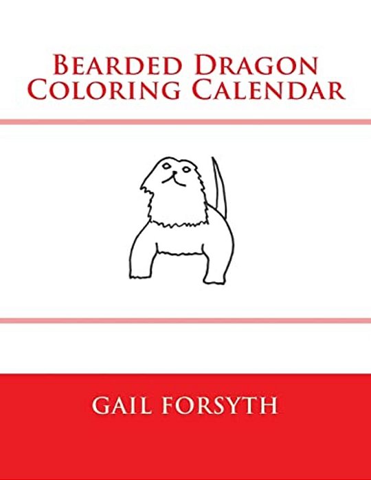 Bearded Dragon Coloring Calendar-..