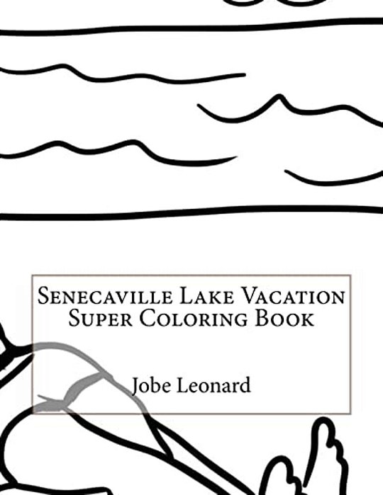 Senecaville Lake Vacation Super Coloring Book-..
