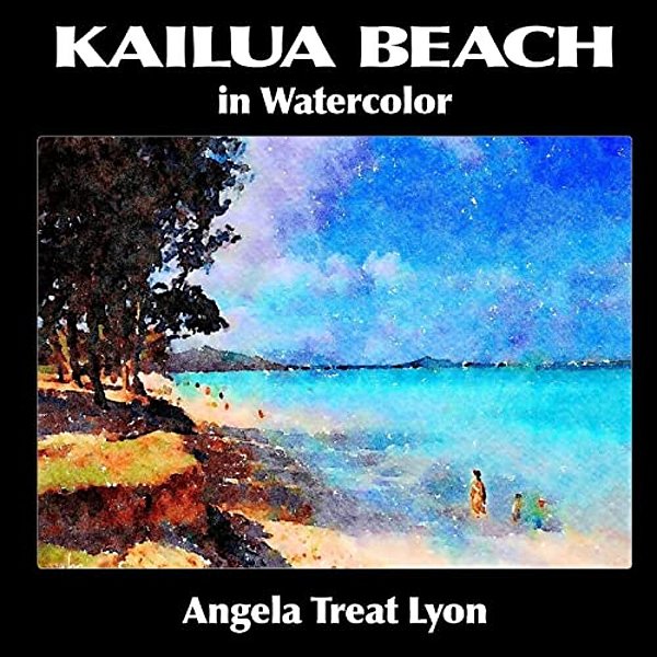 Kailua Beach In Watercolor-..