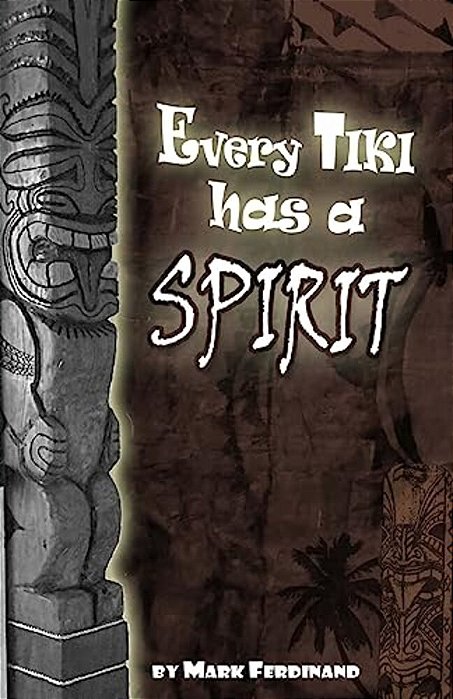 Every Tiki Has A Spirit - In Black And White-..