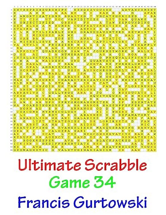 Ultimate Scabble Game 34-..