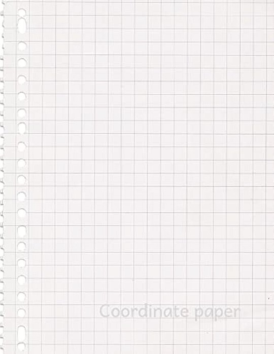 Coordinate Paper: Quad Rule Graph Paper,8.5 X 11 (5X5 Graph Paper) 100 Pages-..
