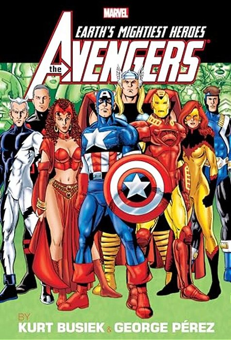 Avengers By Busiek & Perez Omnibus Vol. 2 George Perez 25Th Issue Cover [New Printing]-..