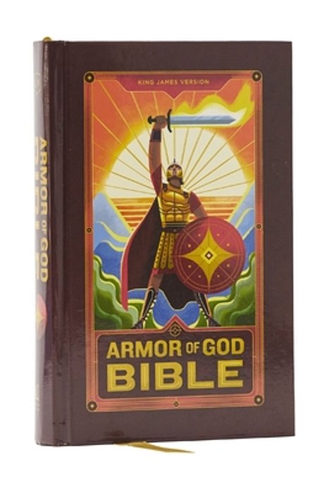 Kjv Armor Of God Bible, Hardcover (Children's Bible, Red Letter, Comfort Print, Holy Bible): King James Version-..