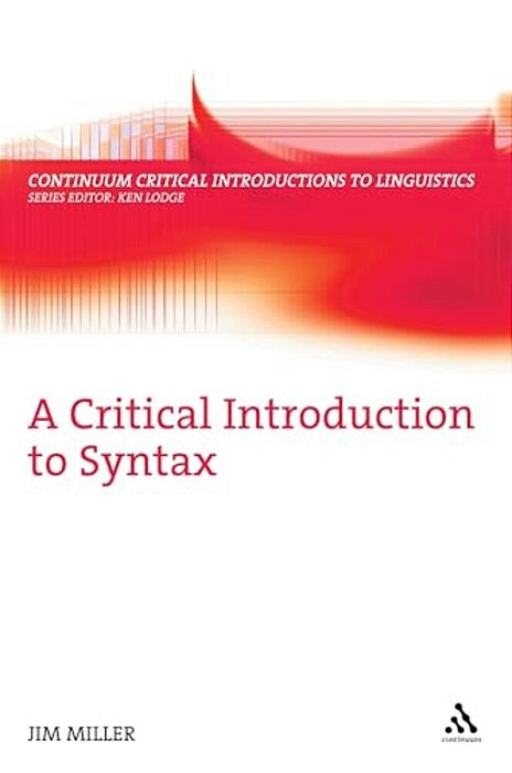 A Critical Introduction To Syntax-..