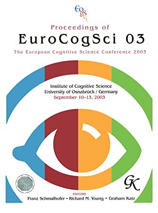Proceedings Of Eurocogsci 03: The European Cognitive Science Conference 2003-..