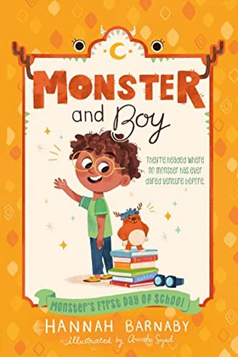 Monster And Boy: Monster's First Day Of School-..