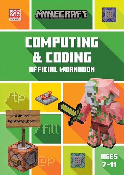 Minecraft Education - Minecraft Stem Computing And Coding: Learn Coding For Kids With This Official Minecraft Workbook-..