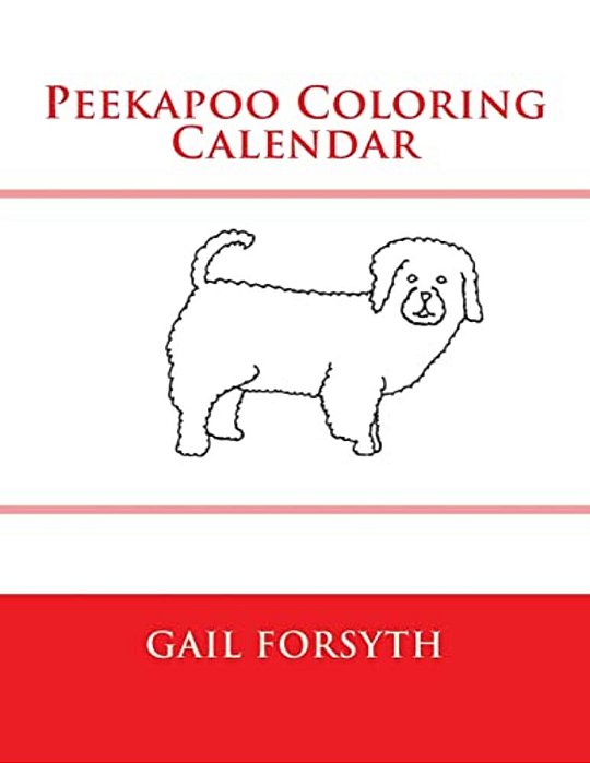 Peekapoo Coloring Calendar-..