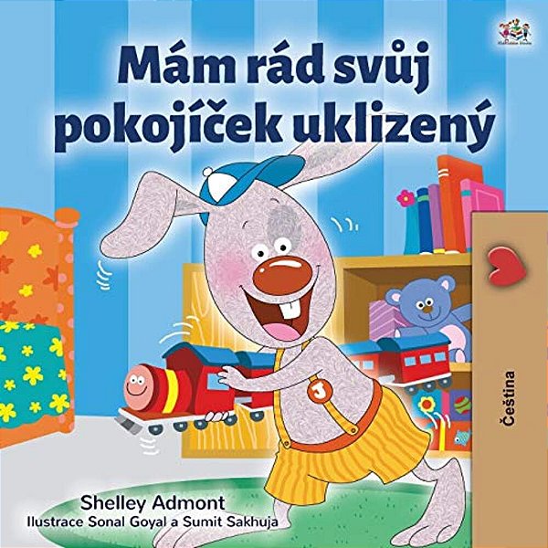 I Love To Keep My Room Clean (Czech Book For Kids)-..
