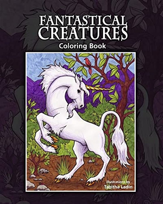 Fantastical Creatures: Coloring Book-..