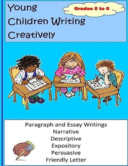 Young Children Writing Creatively Grades 5 And 6-..