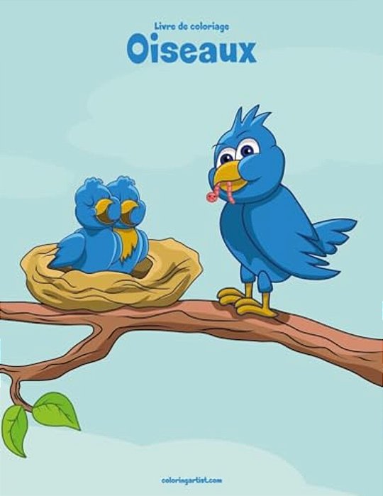 Livre De Coloriage Oiseaux 5 & 6-..