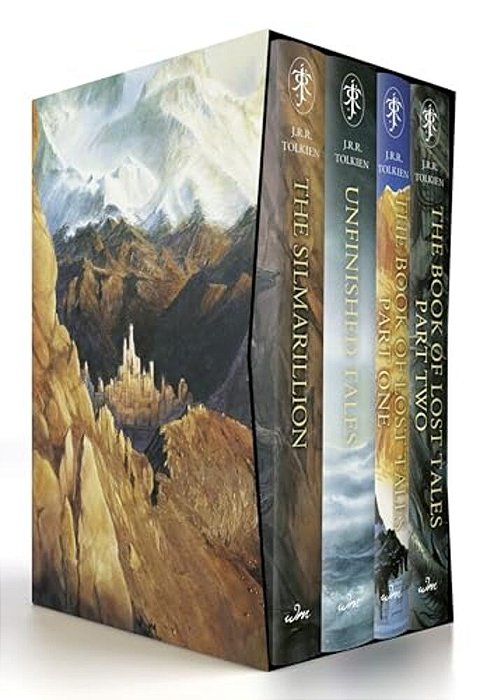 The History Of Middle-Earth Box Set #1: The Silmarillion/Unfinished Tales/Book Of Lost Tales, Part One/Book Of Lost Tales, Part Two-..