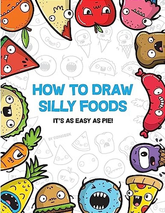 How To Draw Silly Foods-..