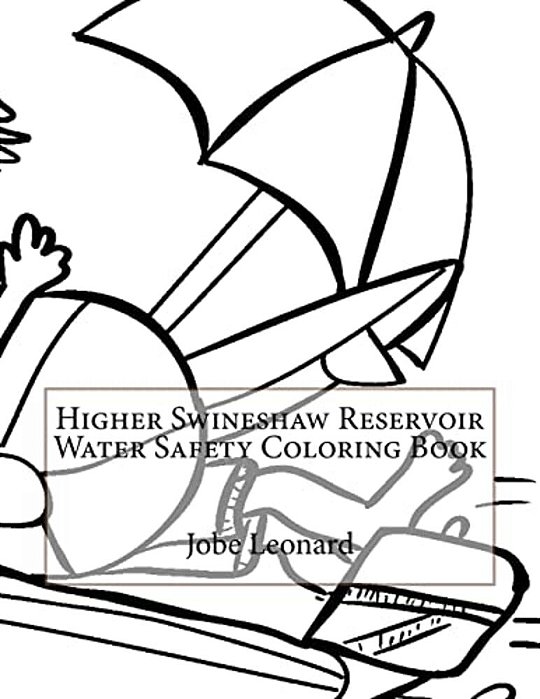 Higher Swineshaw Reservoir Water Safety Coloring Book-..