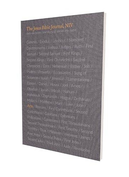 The Jesus Bible Journal, Acts, Niv, Paperback, Comfort Print-..