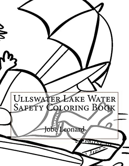Ullswater Lake Water Safety Coloring Book-..