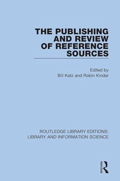 The Publishing And Review Of Reference Sources-..