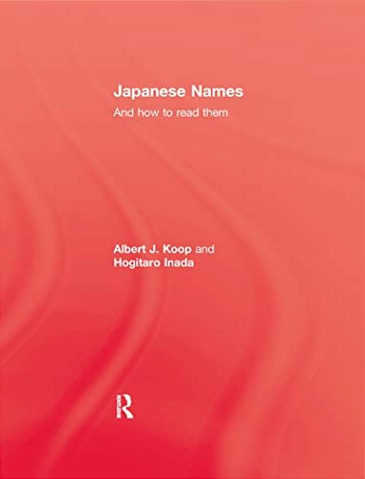 Japanese Names And How To Read Them-..