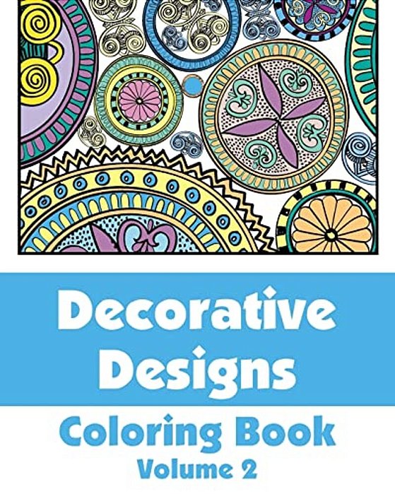 Decorative Designs Coloring Book-..