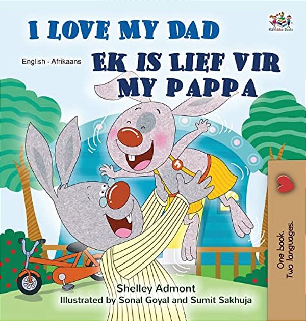I Love My Dad (English Afrikaans Bilingual Children's Book)-..