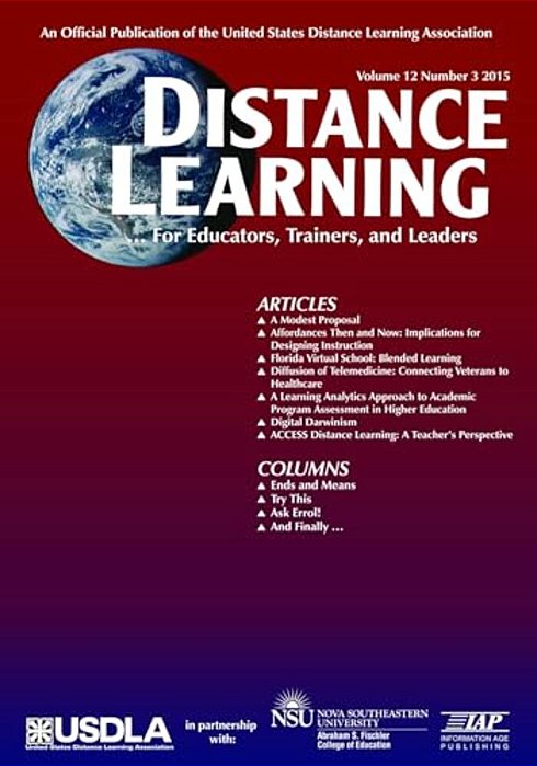 Distance Learning Magazine Vol 12 Issue 3-..