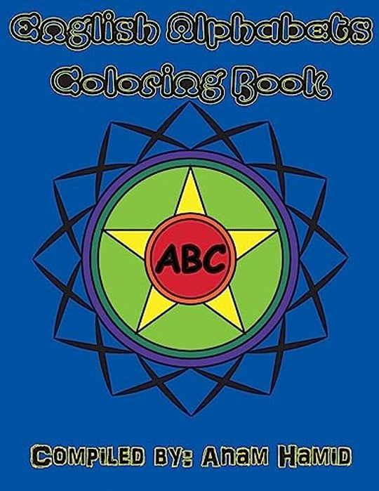 English Alphabets Coloring Book-..