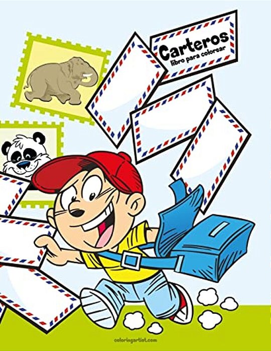 Carteros Libro Para Colorear 1-..