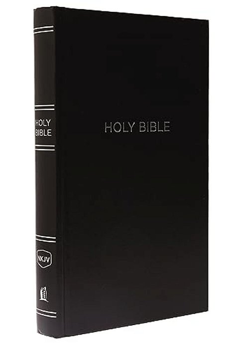Nkjv, Pew Bible, Hardcover, Black, Red Letter Edition-..