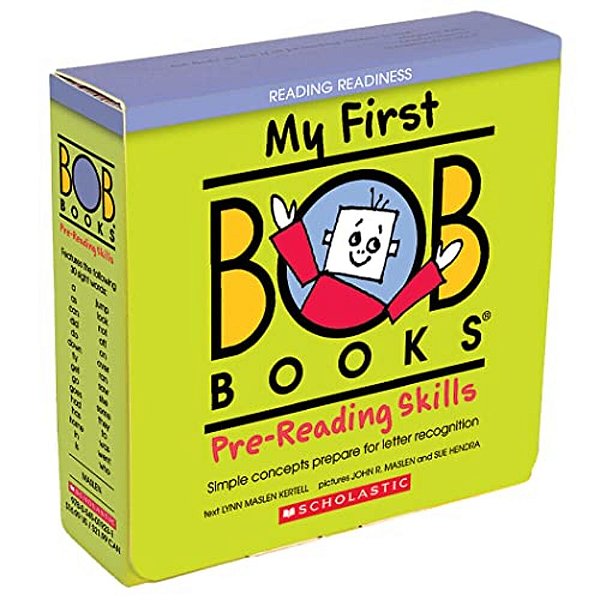 My First Bob Books - Pre-Reading Skills Box Set Phonics, Ages 3 And Up, Pre-k (Reading Readiness)-..
