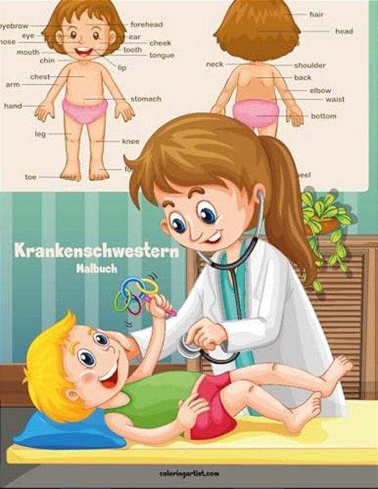 Krankenschwestern-Malbuch 1-..