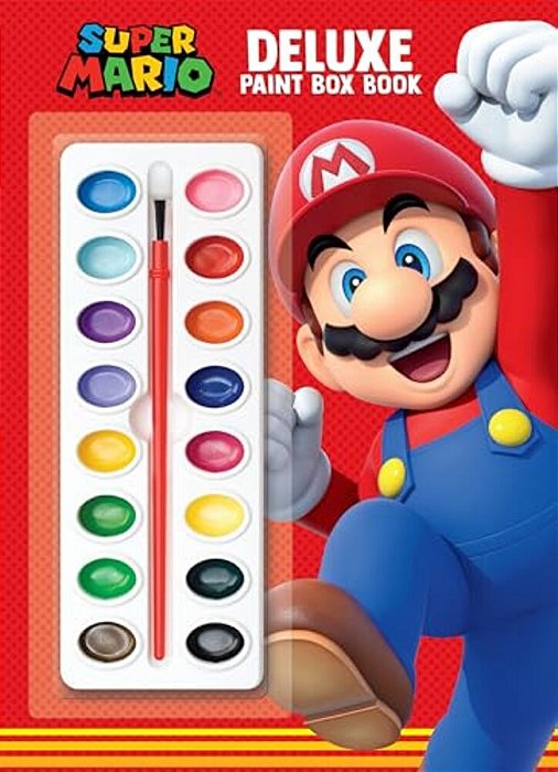 Super Mario Deluxe Paint Box Book (Nintendo(r))-..