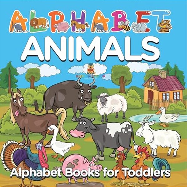 Alphabet Animals: Alphabet Books For Toddlers-..
