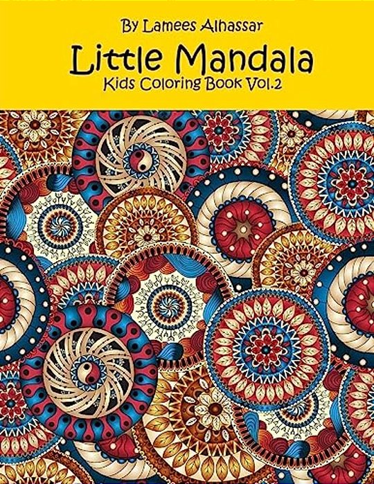 Little Mandala: Kids Coloring Book Vol. 2-..