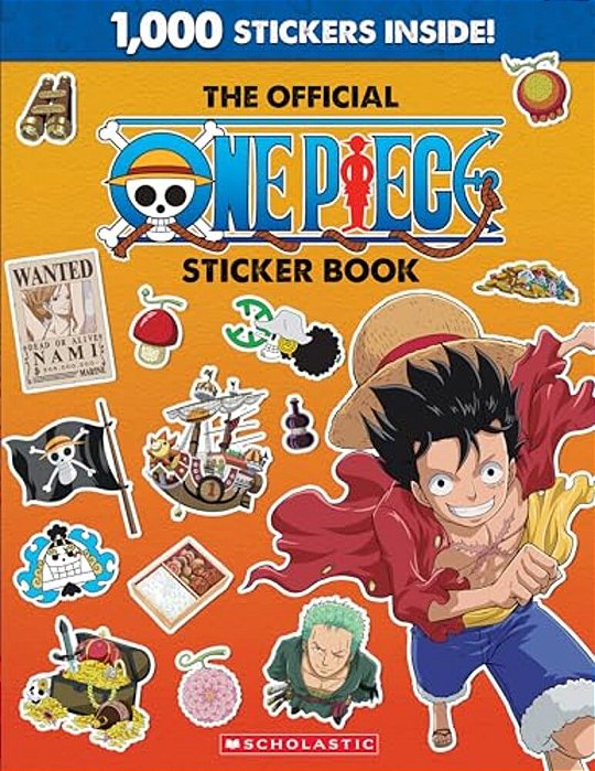 The Official One Piece Sticker Book-..