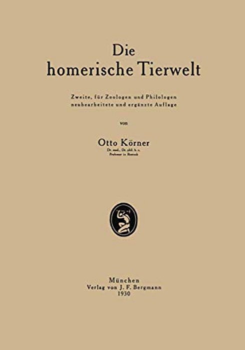 Die Homerische Tierwelt-..