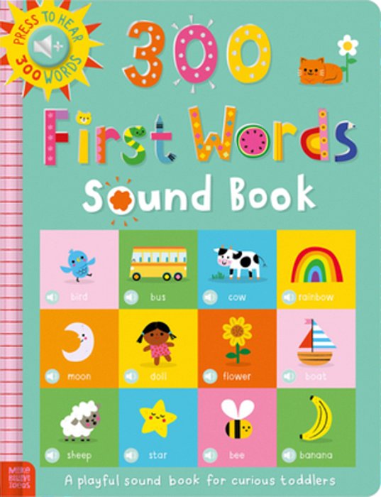300 First Words Sound Book-..
