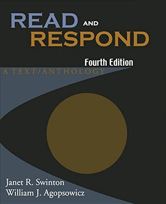 Read And Respond: A Text/Anthology-..