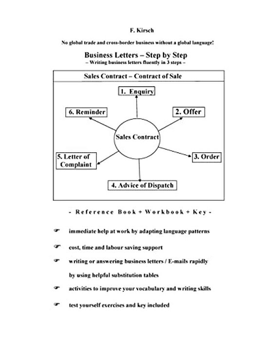Business Letters - Step By Step: Writing Business Letters Fluently In 3 Steps-..