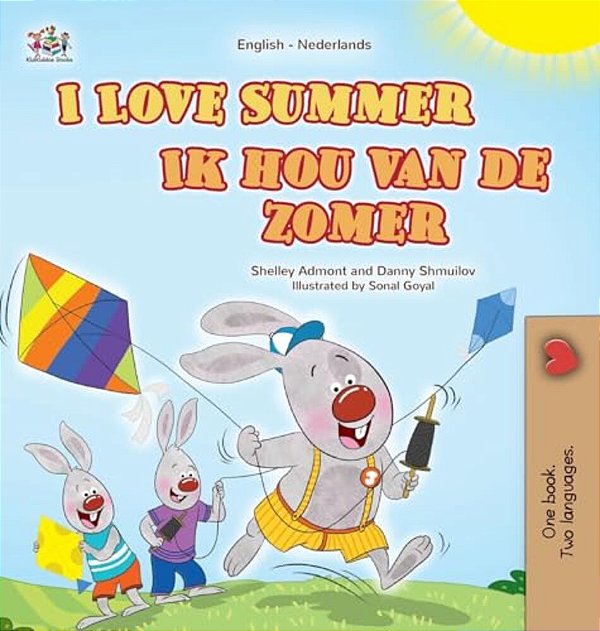 I Love Summer (English Dutch Bilingual Children's Book)-..