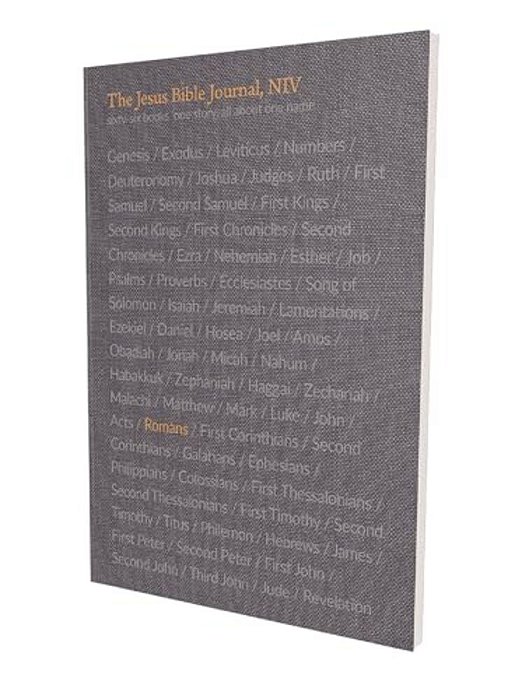 The Jesus Bible Journal, Romans, Niv, Paperback, Comfort Print-..