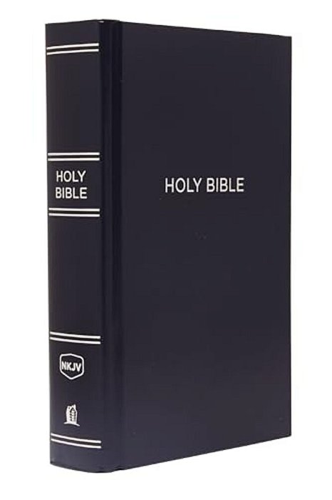 Nkjv, Pew Bible, Large Print, Hardcover, Blue, Red Letter Edition-..