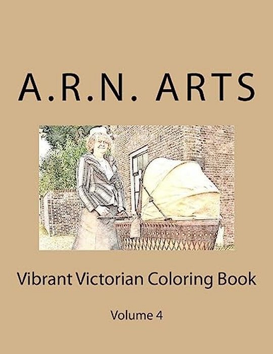 Vibrant Victorian Coloring Book-..