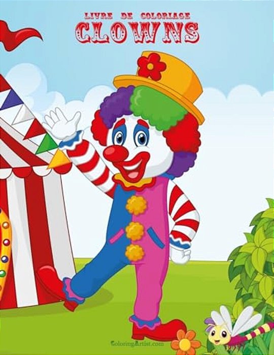 Livre De Coloriage Clowns 1 & 2-..