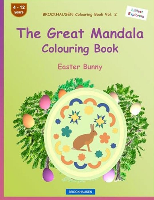 Brockhausen Colouring Book Vol. 2 - The Great Mandala Colouring Book: Easter Bunny-..