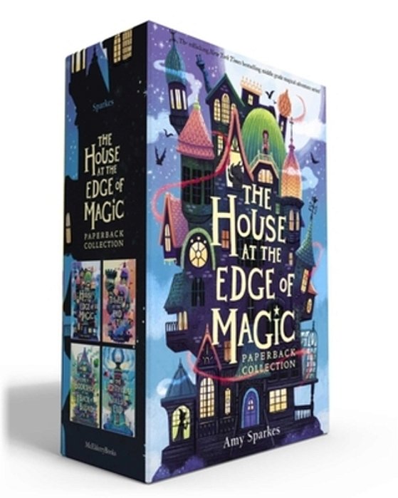 The House At The Edge Of Magic Paperback Collection (Boxed Set): The House At The Edge Of Magic; The Tower At The End Of Time; The Bookshop At The Bac-..