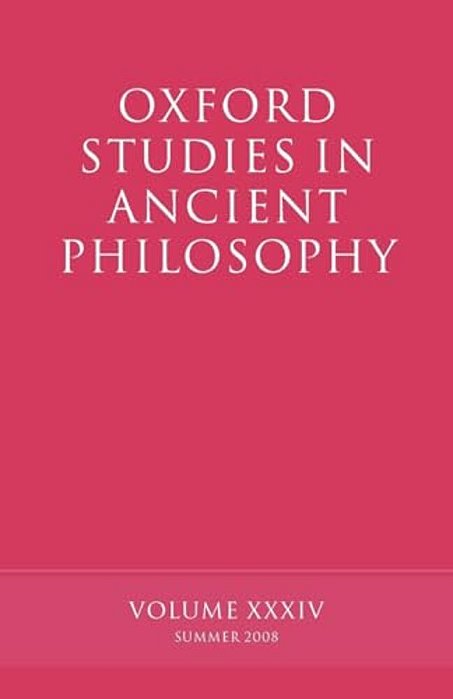 Oxford Studies In Ancient Philosophy-..