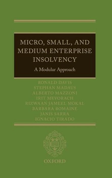Micro, Small, And Medium Enterprise Insolvency: A Modular Approach-..
