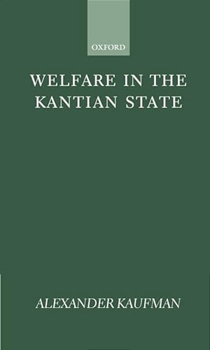 Welfare In The Kantian State-..